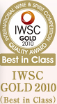 IWSC GOLD 2010(Best in Class)